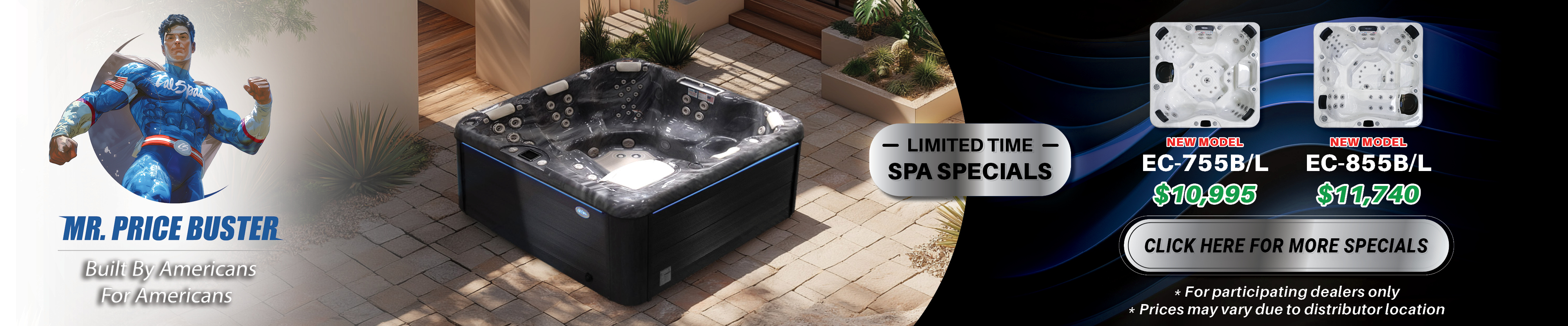 Calspas hot tub being used in a family setting - Woodland Hills